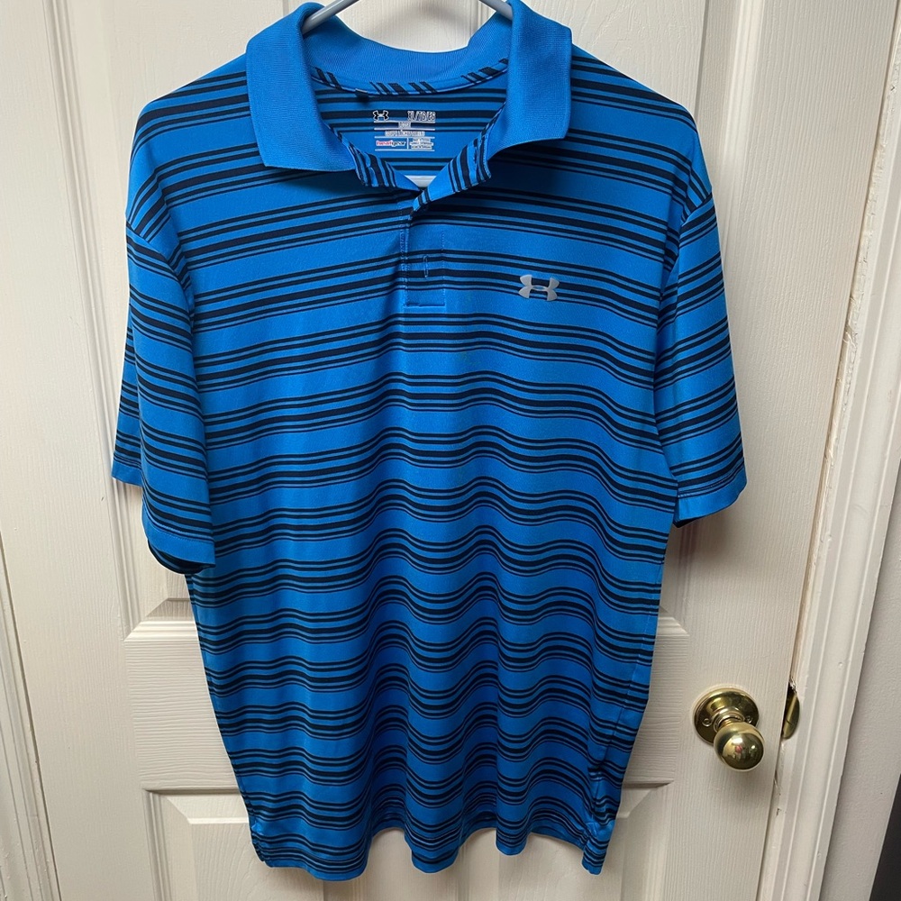 Under Armour Blue Performance Polo Shirt